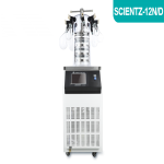 寧波新芝實驗型鐘罩式凍干機SCIENTZ-12N/D壓蓋多歧管型