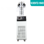 寧波新芝實驗型鐘罩式凍干機SCIENTZ-18N/D壓蓋多歧管型