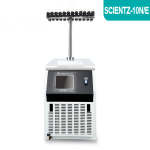 寧波新芝實驗型鐘罩式凍干機SCIENTZ-10N/E安瓿瓶T型架型