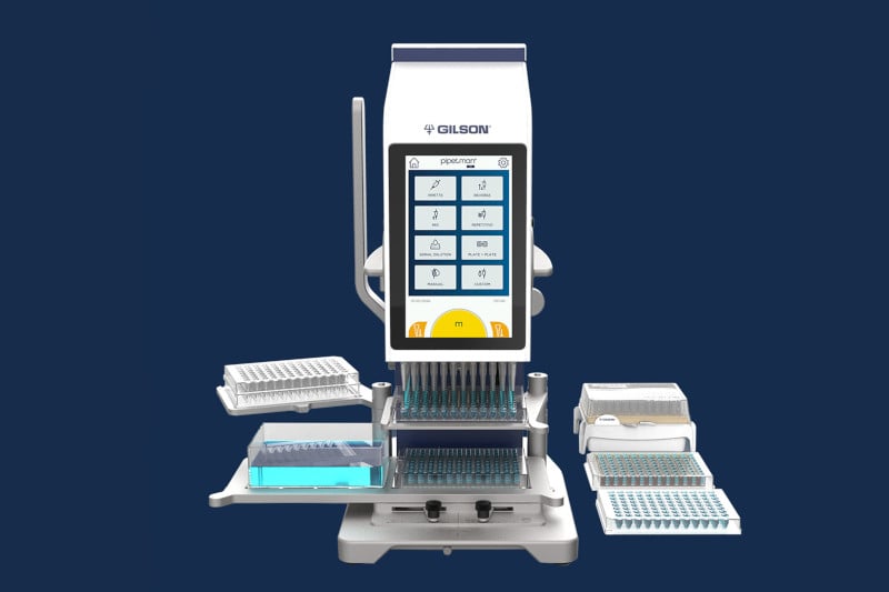 Gilson PIPETMAN M 电子移液器 电机驱动
